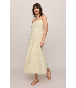 Z SUPPLY ANGEL EYES TEXTURED MIDI DRESS