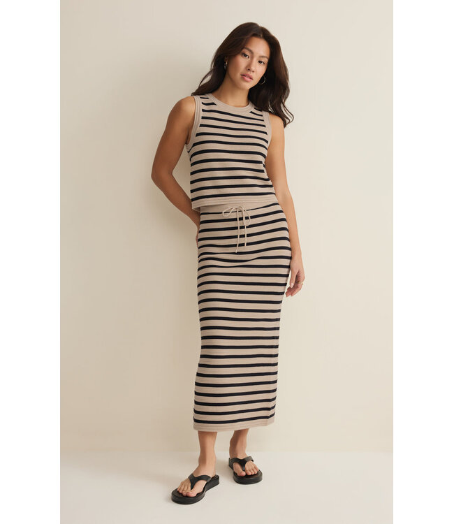 Z SUPPLY EMORI STRIPED SKIRT
