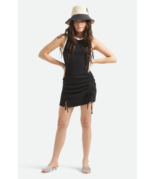 Brixton RIBBED CINCH MINI DRESS