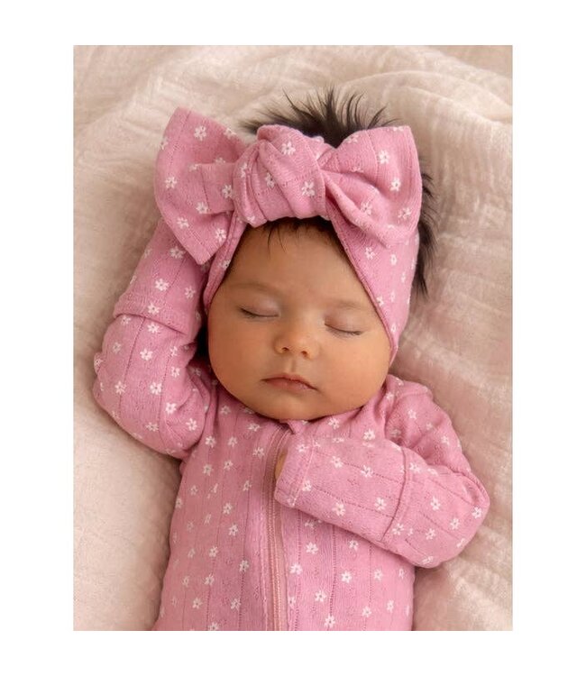 SIIX COLLECTION ORGANIC POINTELLE BOW