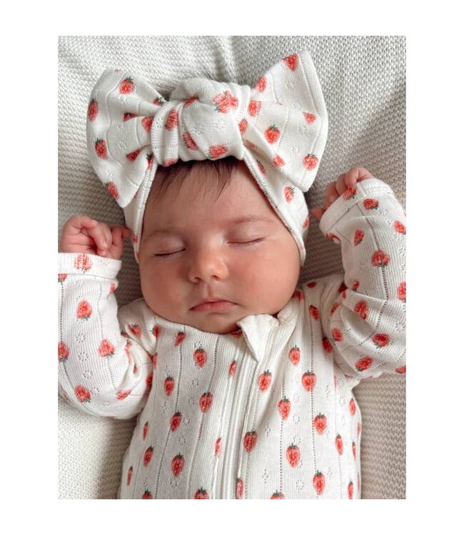 SIIX COLLECTION ORGANIC POINTELLE BOW