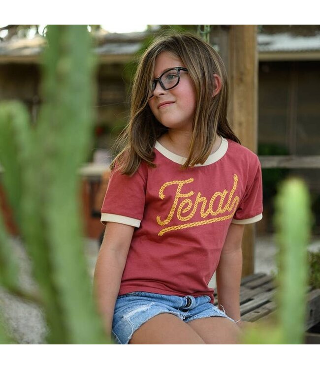 RIVER ROAD CLOTHING COMPANY FERAL VINTAGE RINGER