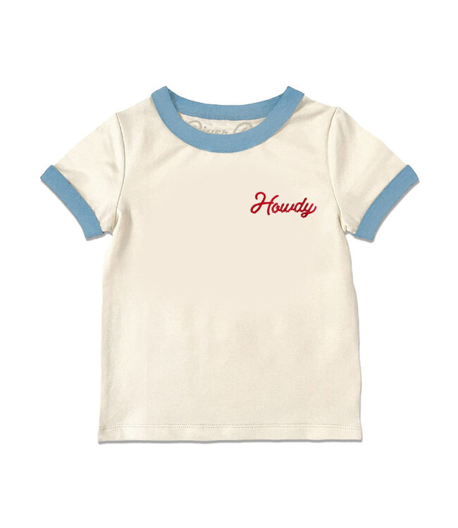 RIVER ROAD CLOTHING COMPANY HOWDY VINTAGE RINGER