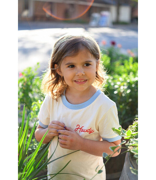 RIVER ROAD CLOTHING COMPANY HOWDY VINTAGE RINGER