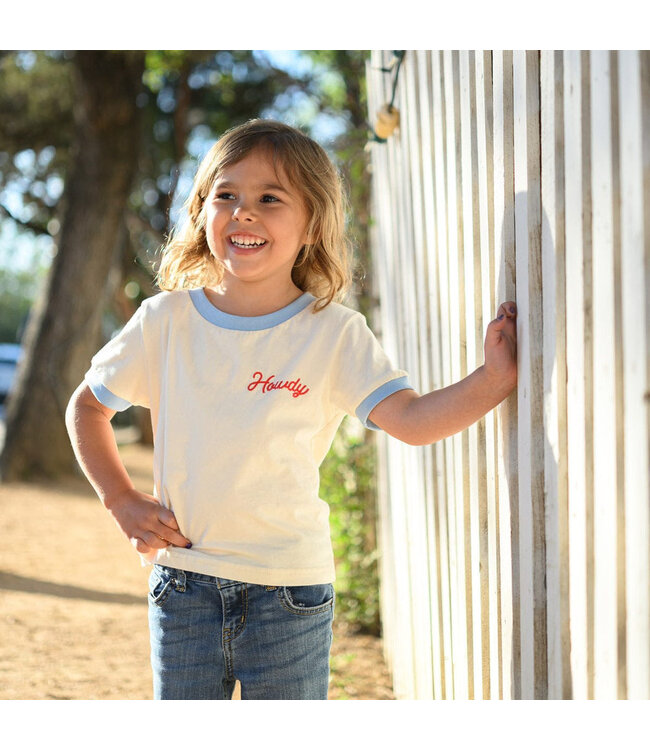 RIVER ROAD CLOTHING COMPANY HOWDY VINTAGE RINGER