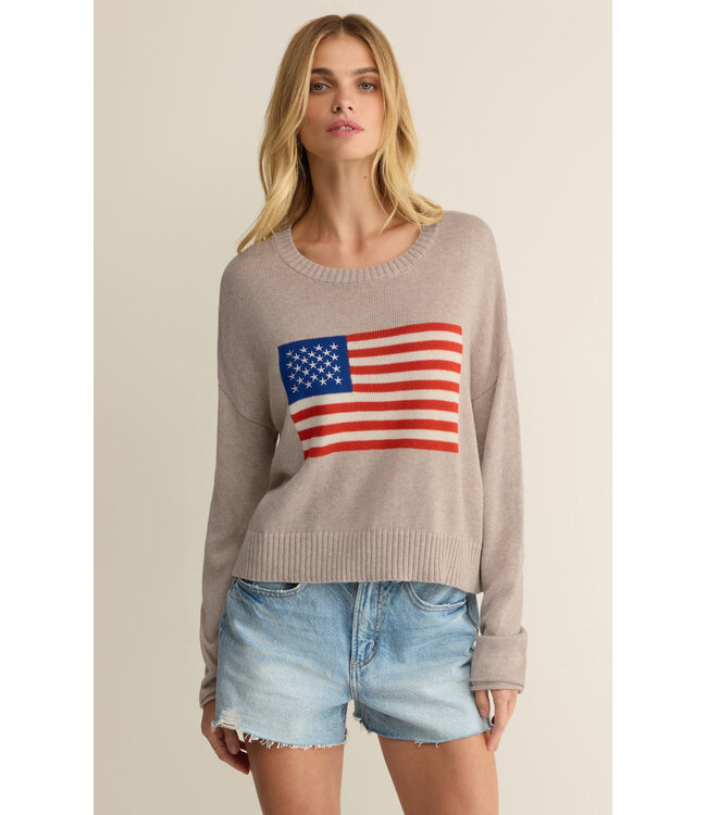 Z SUPPLY SIENNA PATRIOT SWEATER