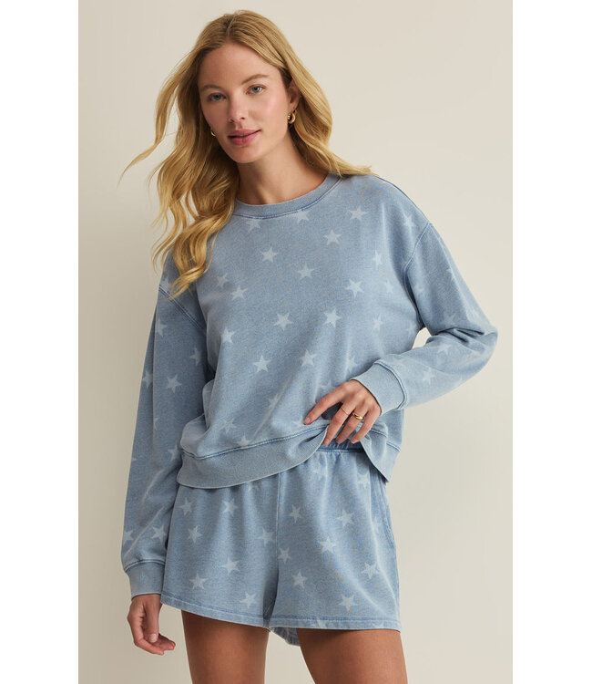 Z SUPPLY WRITTEN STARS SWEATSHIRT