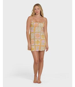 Billabong Dreaming of Sun Mini Dress Sweet Lilac