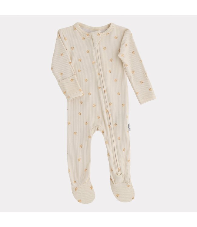 PIP + PHEE FOOTED SLEEPER STARS