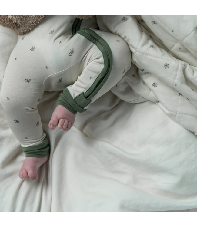 PIP + PHEE FOOTLESS SLEEPER GRASS