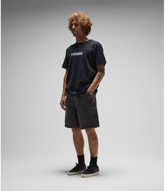 FORMER DXD Reynolds 21" Denim Walkshort Washed Black