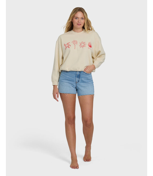 Billabong Treasure Cay Crew Cream