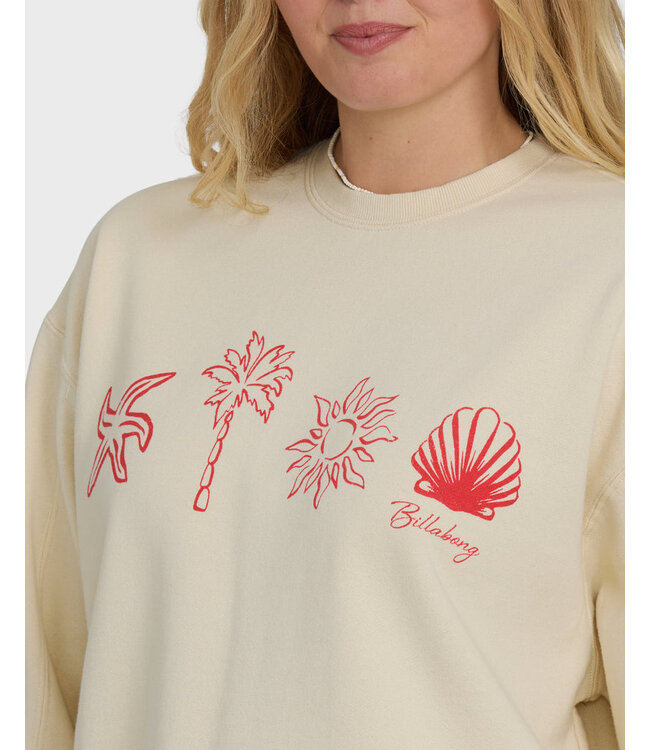 Billabong Treasure Cay Crew Cream