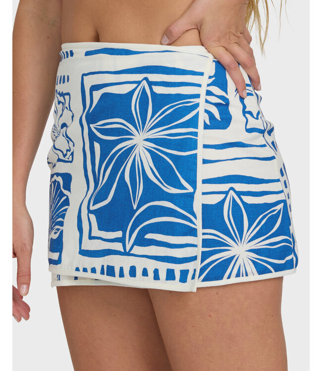 Billabong Sea Glow Mini Skirt Blue