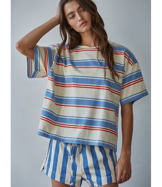 BY TOGETHER Astrid Stripe Top