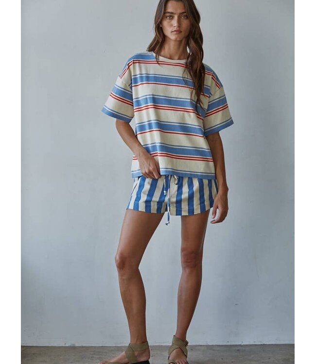 BY TOGETHER Astrid Stripe Top