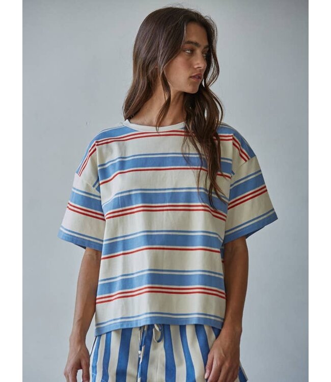 BY TOGETHER Astrid Stripe Top