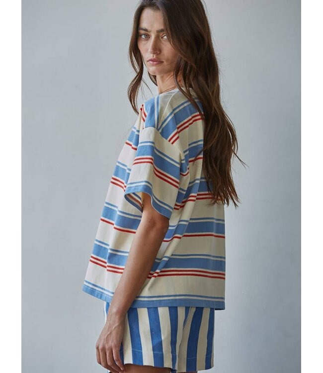 BY TOGETHER Astrid Stripe Top