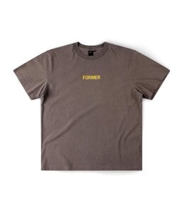 FORMER Legacy Overdye T-Shirt Washed Brown