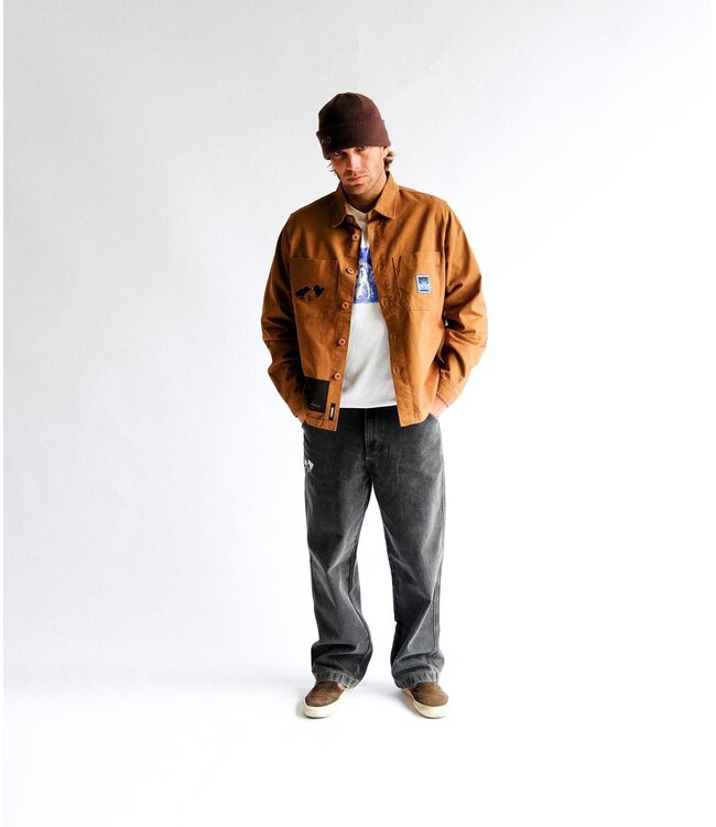 FORMER DXD Reynolds Overshirt Brown