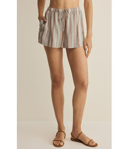 Z SUPPLY The Perfect Striped Short Grey