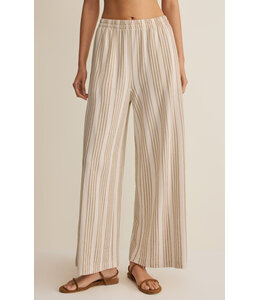 Z SUPPLY Scout Knit Striped Pant Cream