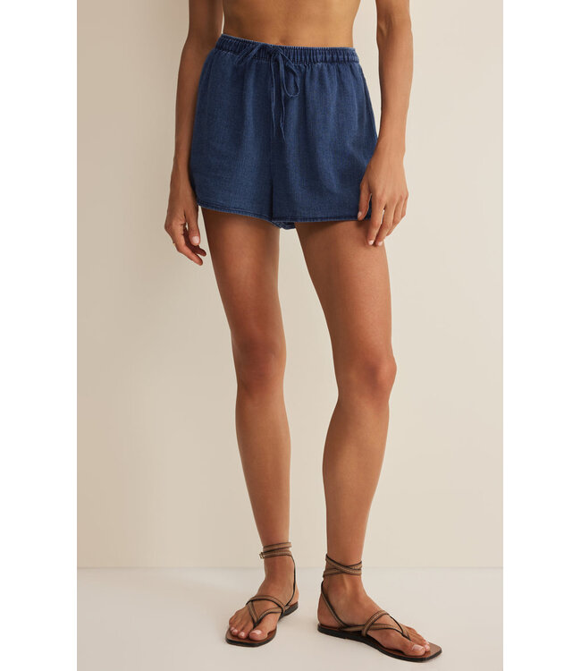 Z SUPPLY The Perfect Twill Short Blue