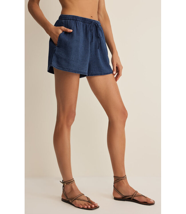 Z SUPPLY The Perfect Twill Short Blue