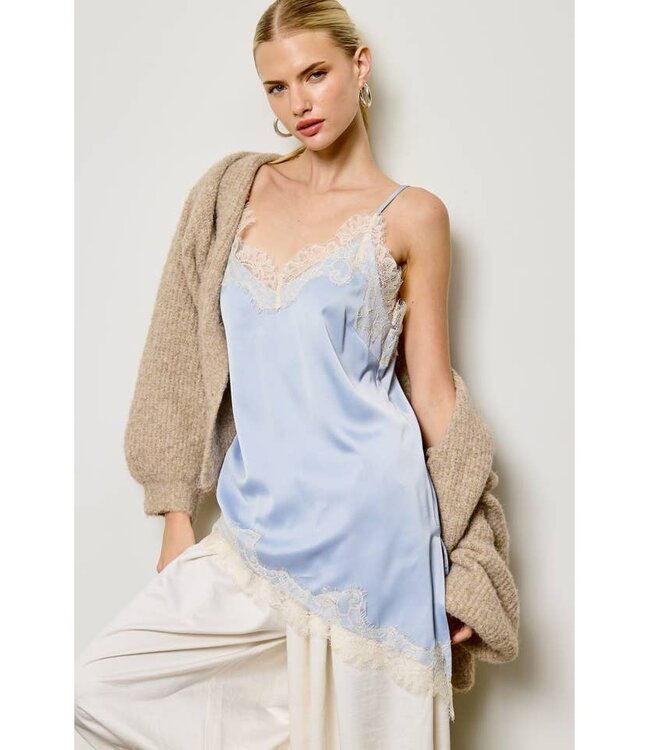 MIMOSA Kelly Lace Tank Blue