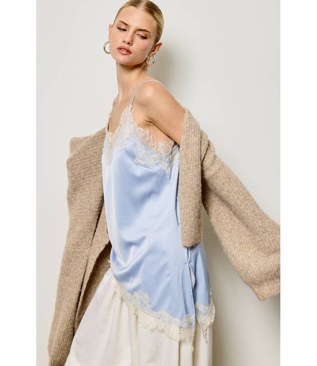 MIMOSA Kelly Lace Tank Blue