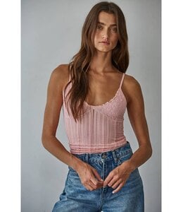 BY TOGETHER KNIT SEAMLESS JACQUARD TANK