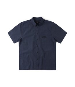 FORMER Vivian Check SS Shirt Navy