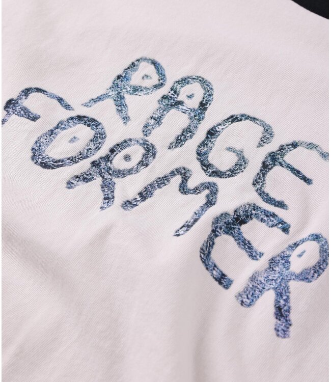 FORMER Rage Tin Ringer Shrunken T-Shirt Bone