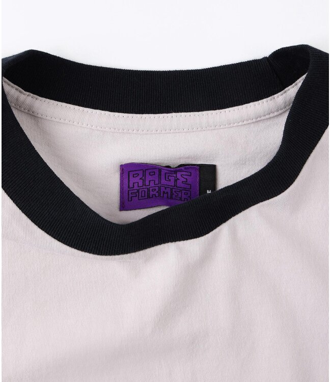 FORMER Rage Tin Ringer Shrunken T-Shirt Bone