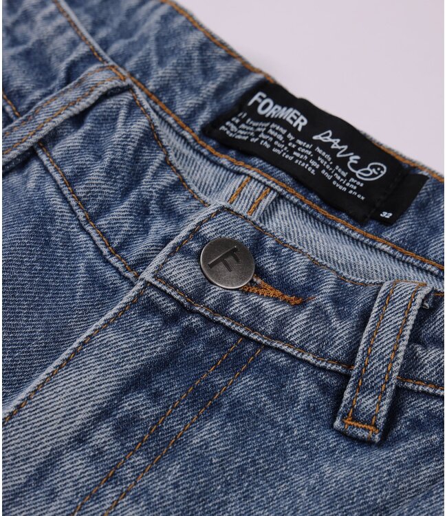 FORMER Reynolds Denim Pant Mid Blue