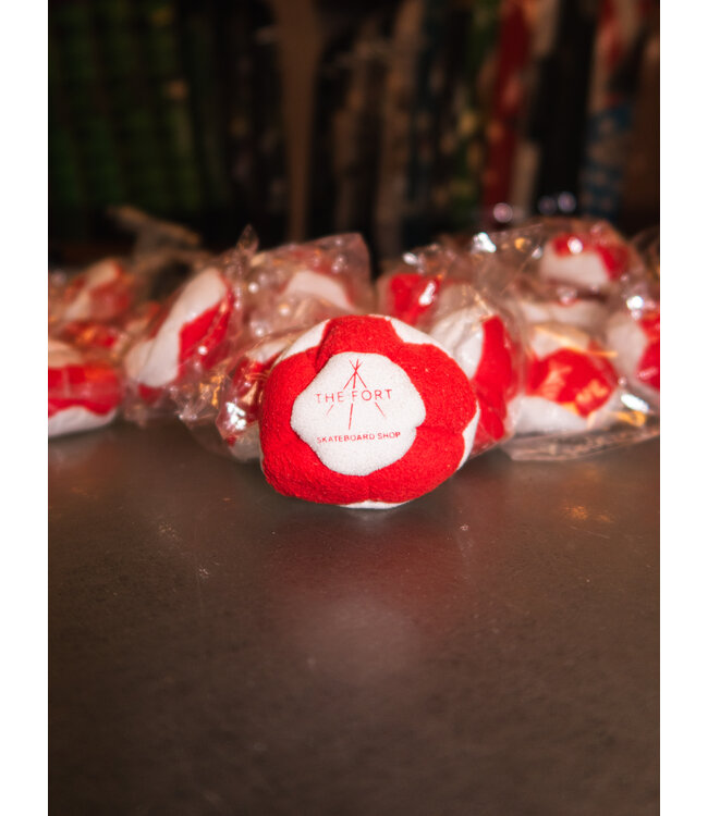 THE FORT Skateshop Suede Hacky Sack Footbag 12 Panel