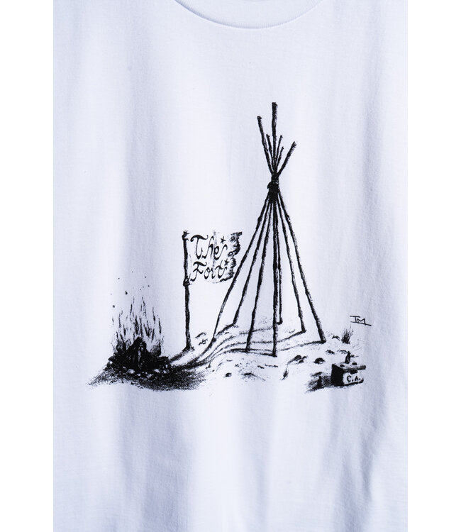 THE FORT Trevor's Sketch Pad T-Shirt White