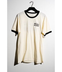 THE FORT Retro Ringer Tee Shirt Cream