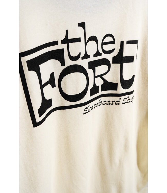 THE FORT Retro Ringer Tee Shirt Cream