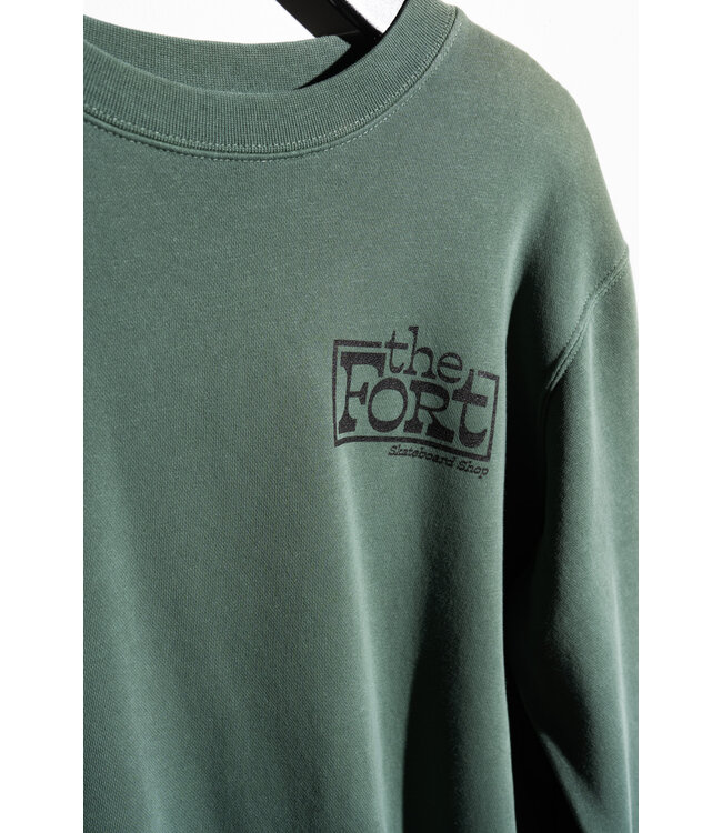 THE FORT Retro Logo Crew Neck (Unisex)