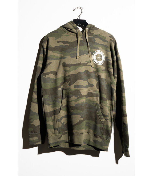 THE FORT California Skateshop Hoodie Camo