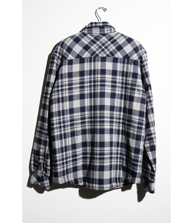 THE FORT Lines Heavyweight Flannel Blue