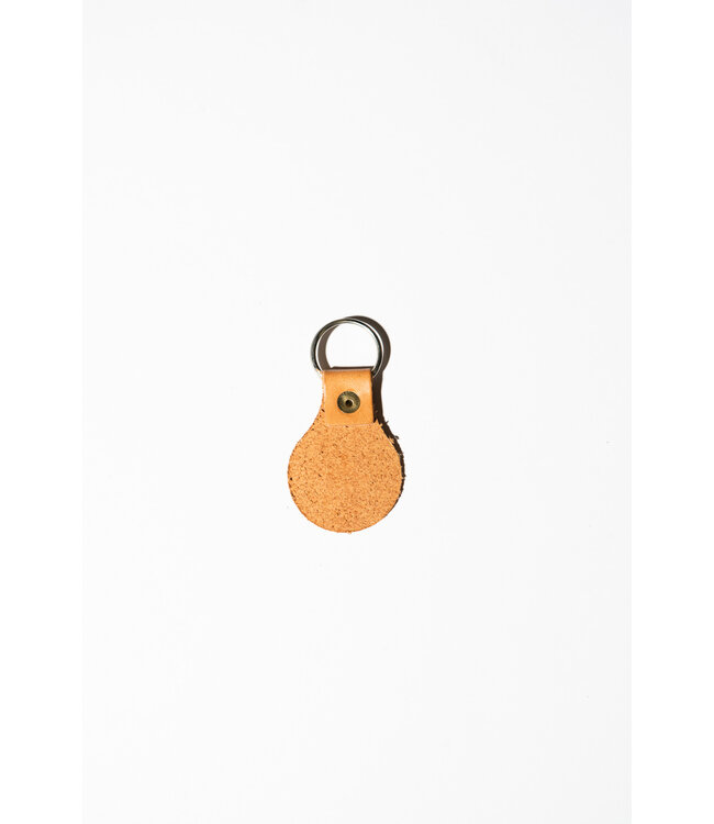 BIRDBONES x The Fort Teepee Leather Keychain