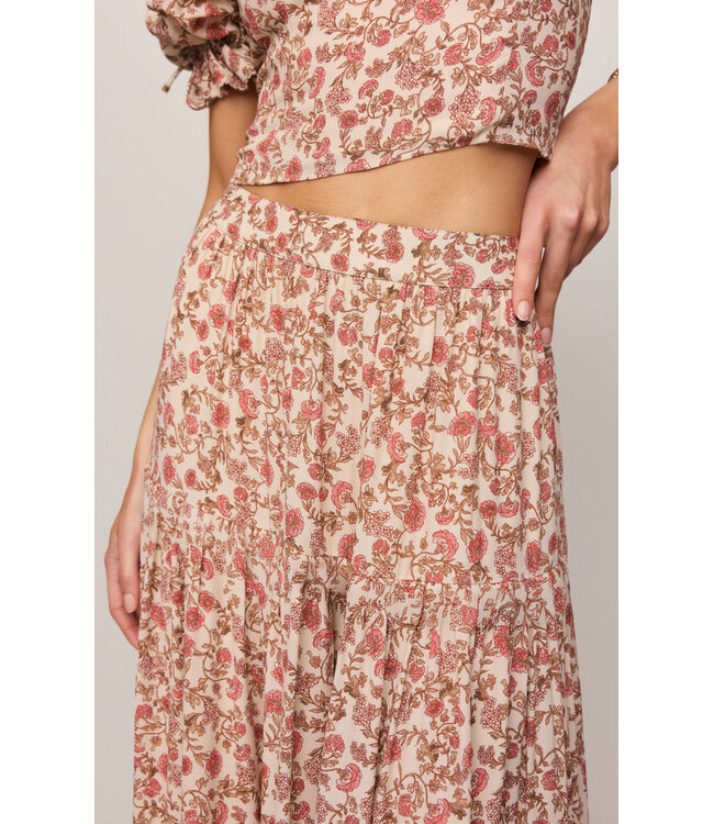 Z SUPPLY Mora Maxi Skirt Pink