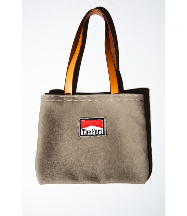 BIRDBONES Handmade Leather Tote The Fort