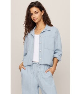 Z SUPPLY Erin Railroad Jacket Blue