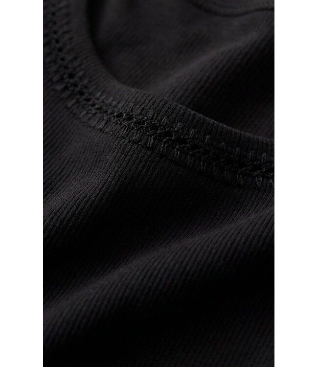 Z SUPPLY Larkin Embroidered Tank Black