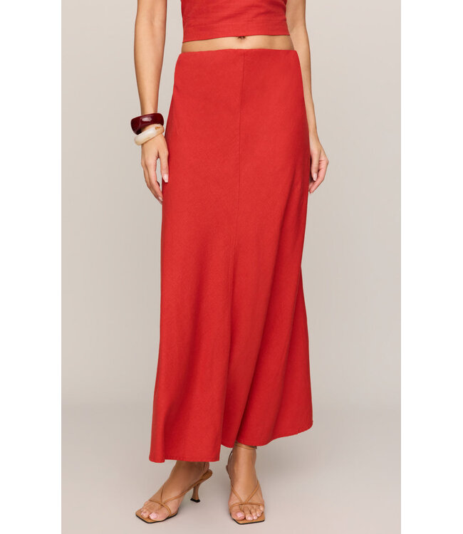 Z SUPPLY Meryl Skirt Red