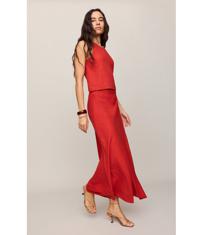 Z SUPPLY Meryl Skirt Red