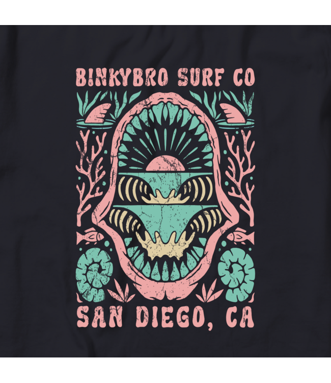 BINKY BRO Kids Graphic T-Shirt Waves Blue